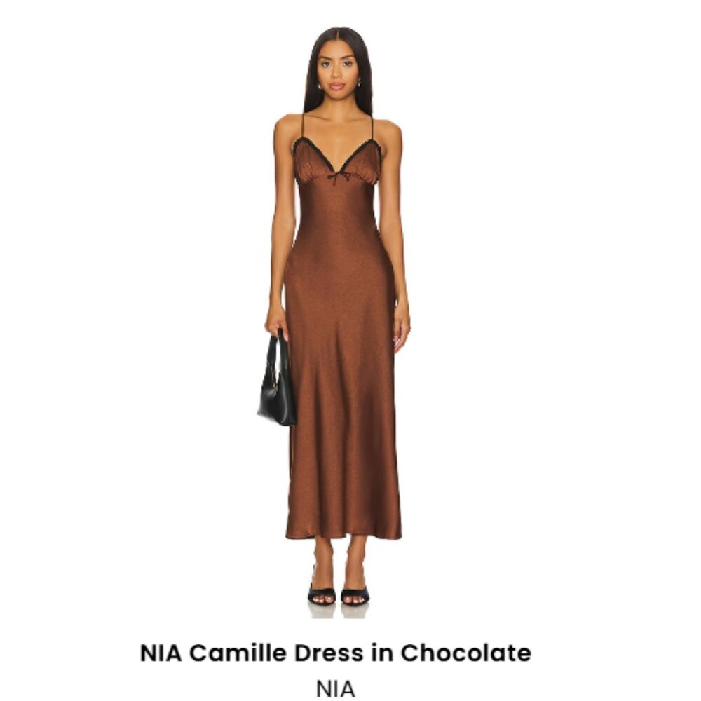 NIA the Brand Camille Slip Dress NWT sz Large